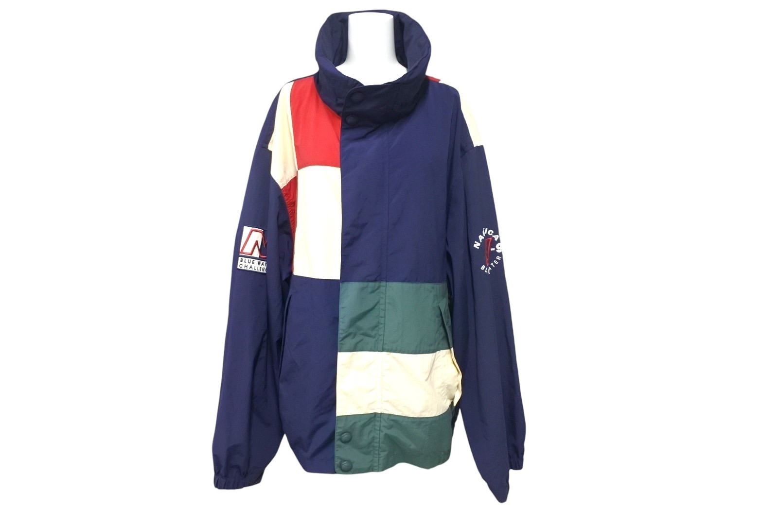 楽天市場】ノーティカ NAUTICA NS-83 袖ロゴ フード収納型