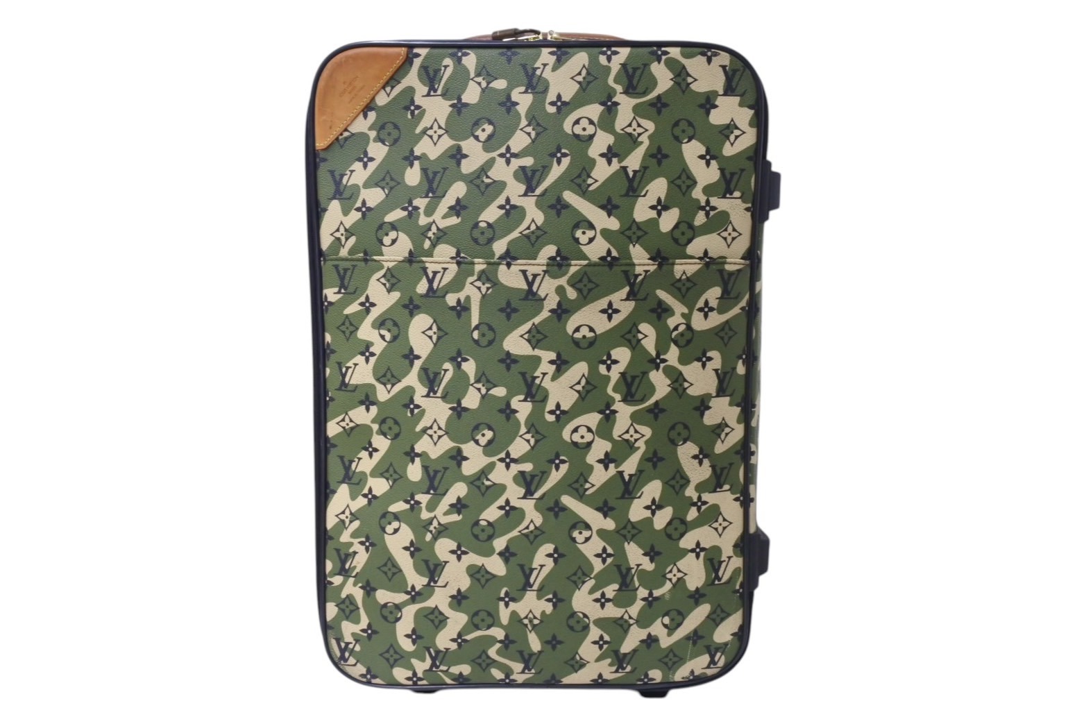 LOUIS VUITTON ルイヴィトン ペガス60 村上隆 キャリーバッグ 2008年 M23333 モノグラモフラージュキャンバス 中古 4a000094