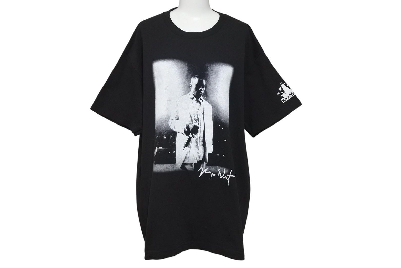 kanye west Tシャツ　カニエウエストTシャツ　S コピーライト　村上隆 KANYE WESTx村上隆 カニエウエスト 半袖Tシャツ 熊 glow in