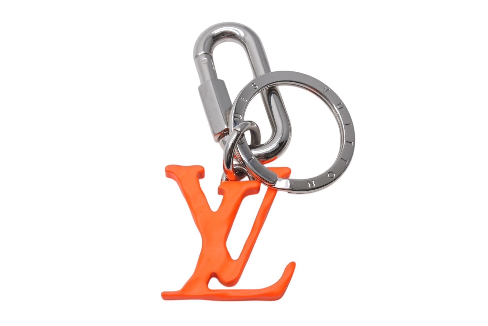 ルイ ヴィトン チャーム ポルトクレ LV スケアクロウ オレンジ ホワイト ルイ ヴィトン チャーム ポルトクレ LV スケアクロウ オレンジ