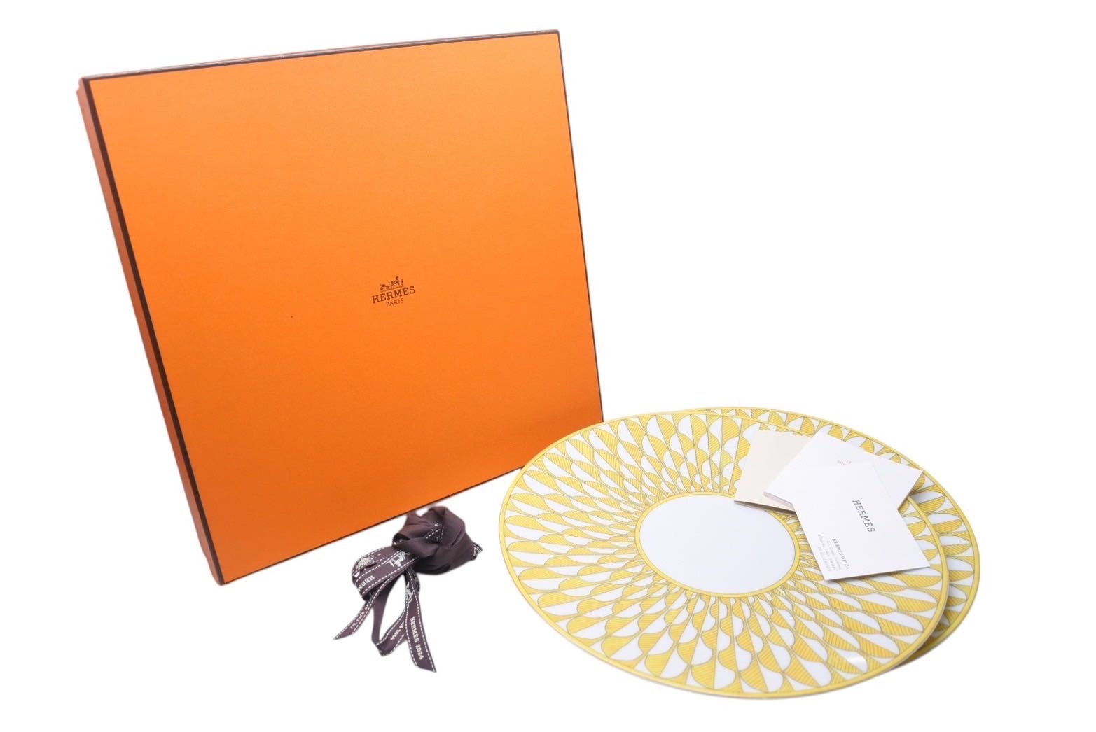 楽天市場】エルメス Hermes ブルーダイユール ディナープレート 26.5cm