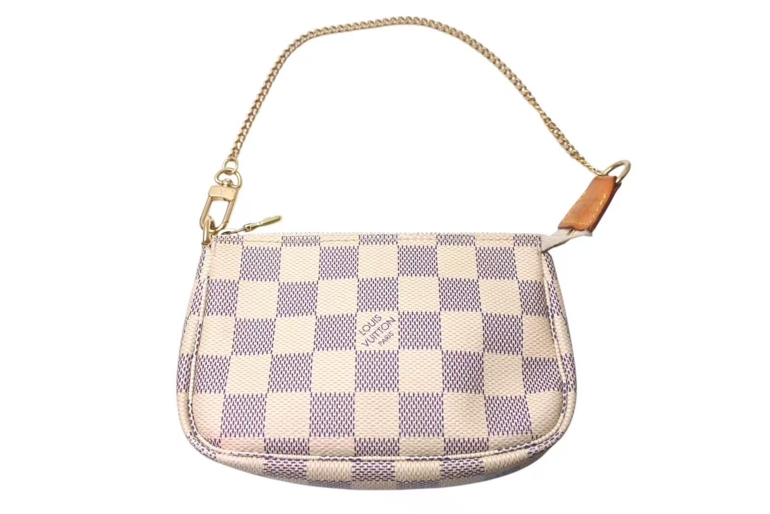 楽天市場】LOUIS VUITTON ルイ ヴィトン ダミエアズール ミニ  