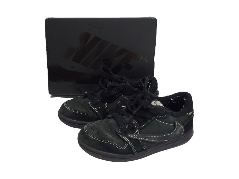 NIKE ナイキ travis トラビス コラボ DZ5909 キッズ スニーカー サイズ16cm ブラック 良品 中古 50527 20,350円