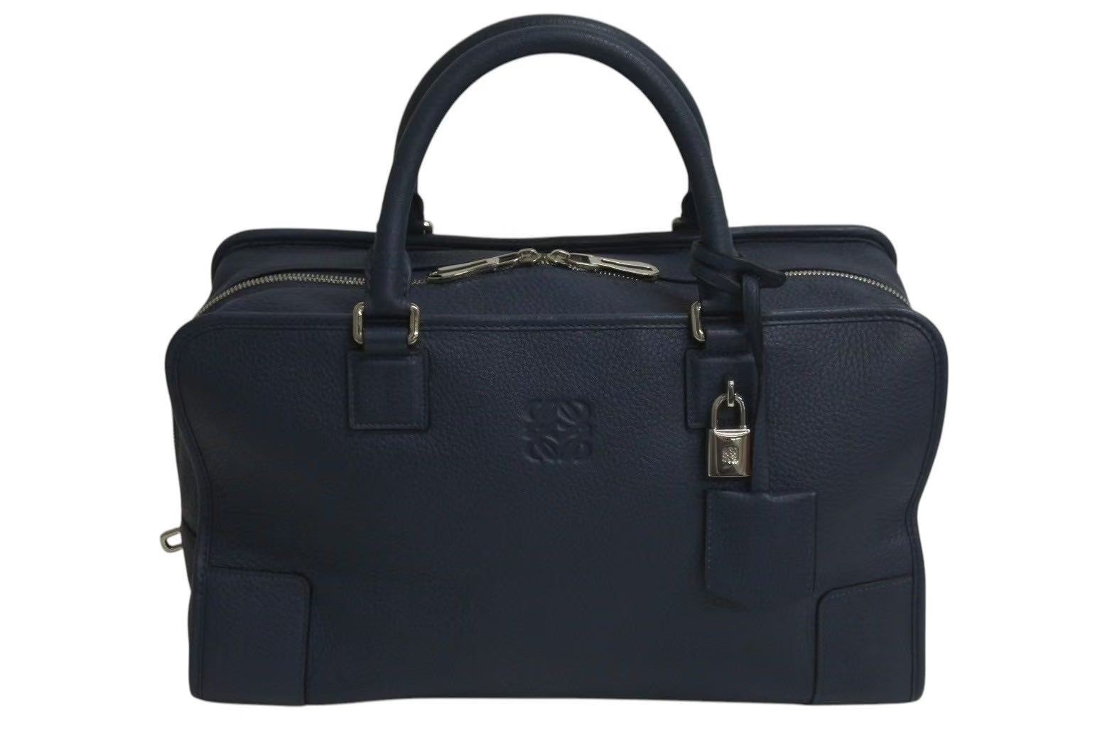 楽天市場】【ヴィンテージ】 ロエベ ハンドバッグ がま口 カーフレザー