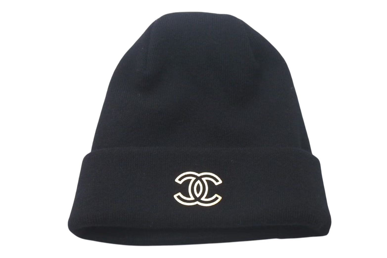 【新品未使用】シャネルCHANEL 24B リボン　ニットキャップ　大人気 新品未使用】シャネルCHANEL 24B リボン ニットキャップ 大人気 帽子