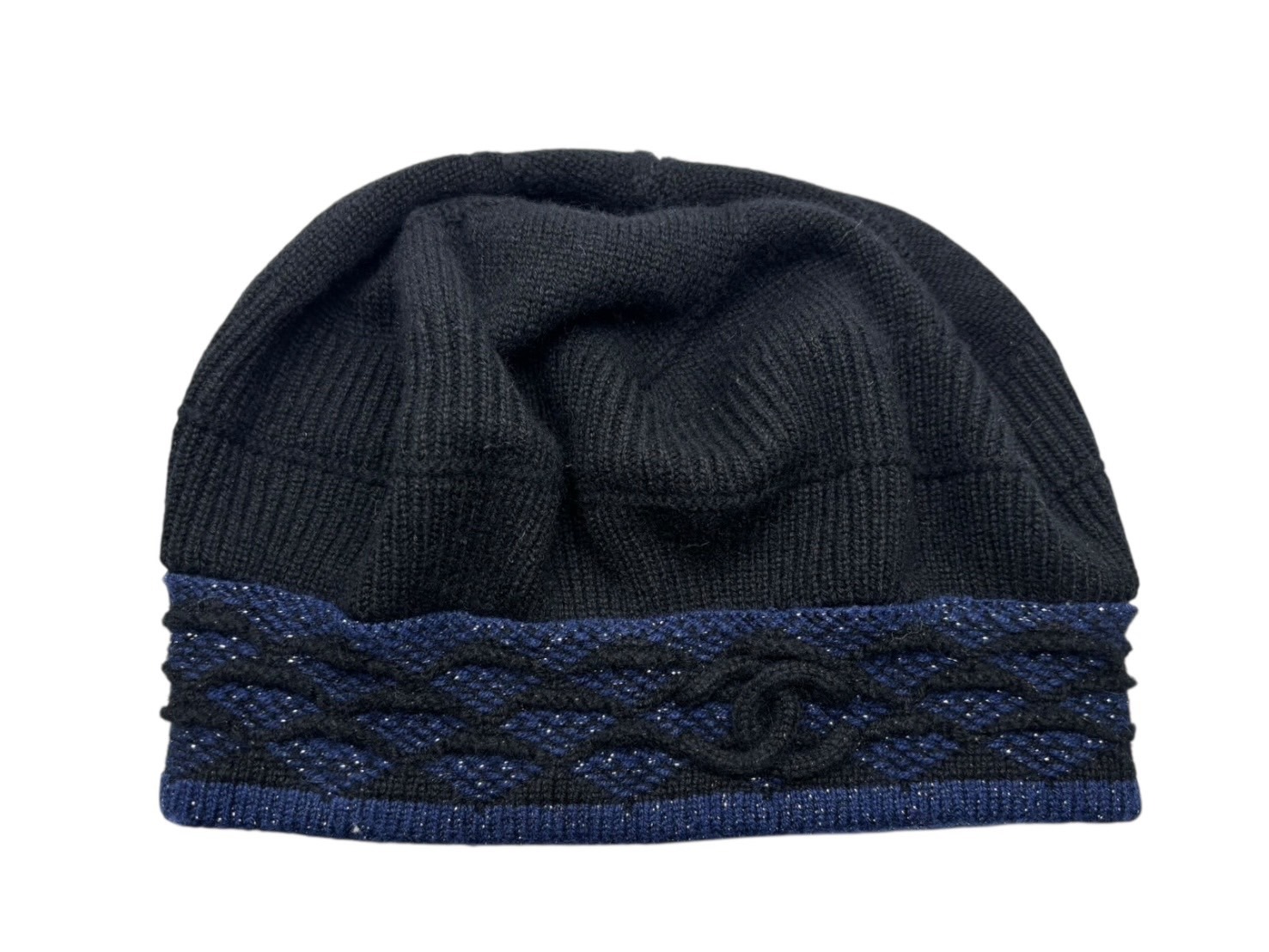 楽天市場】シャネル ニット帽 ブローチ付き AA7984【美品】 : サクラ