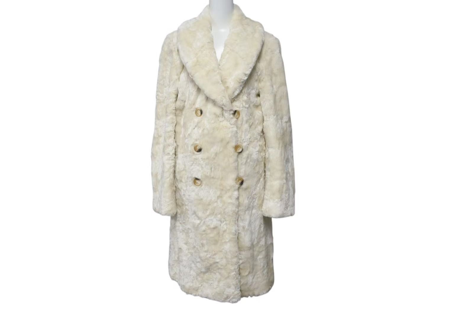 楽天市場】□新品同様□ miumiu ミュウミュウ シープファー×レザー