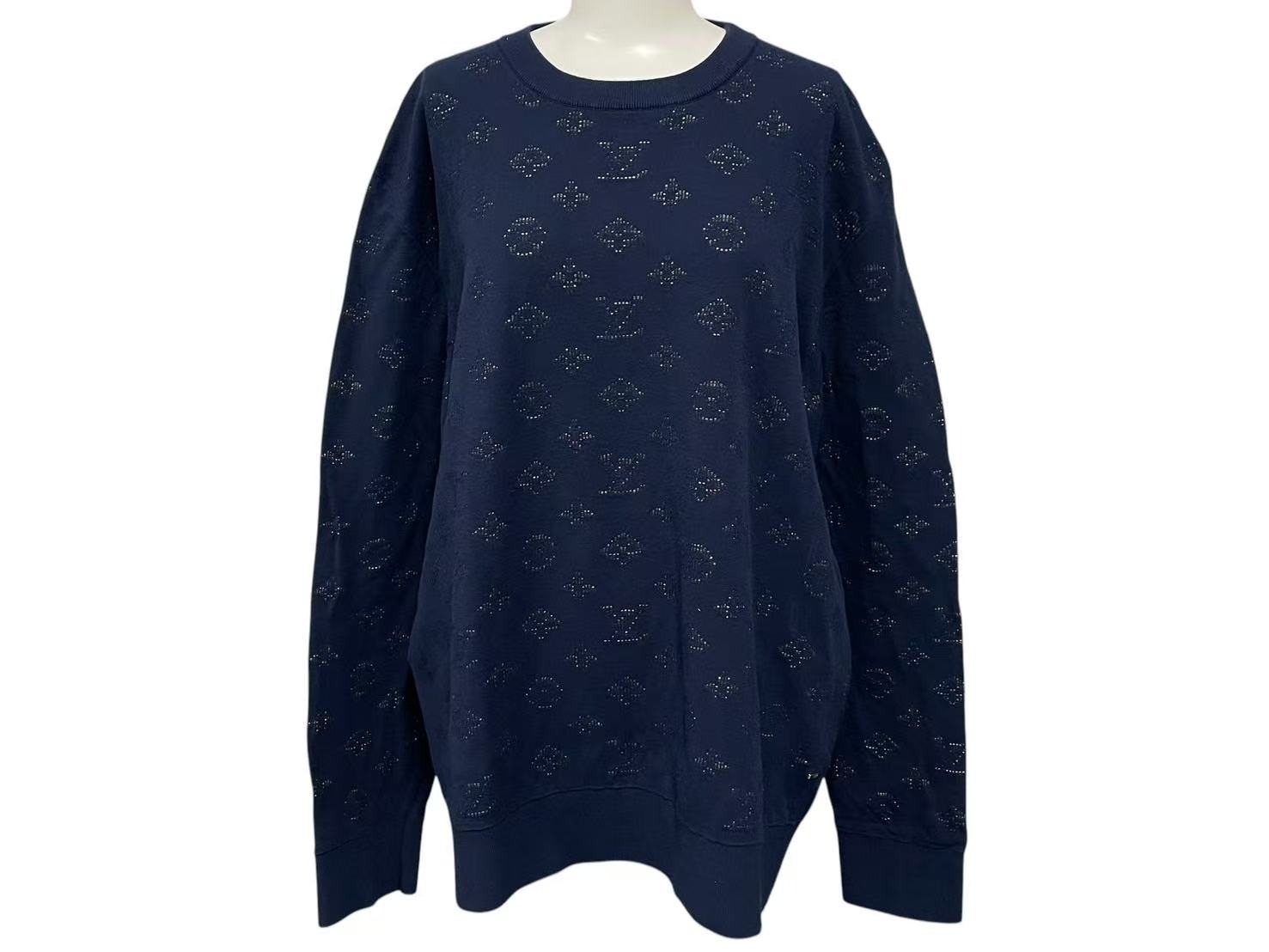 Louis Vuitton 国内買付 エンブロイダードコットン クルーネック louis-vuitton--