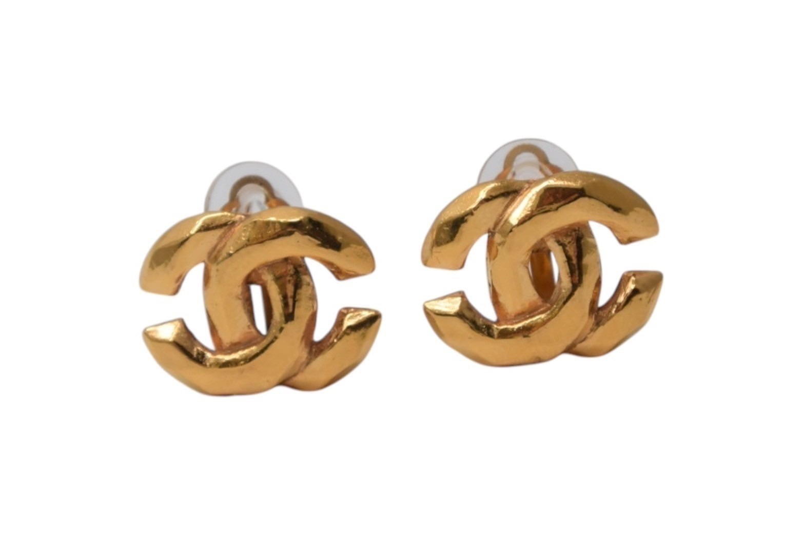 CHANEL シャネル イヤリング ココマーク アクセサリー 03P刻印 3.8g GP ゴールド金具 美品 中古 4c075483|Warashibe_Casanova