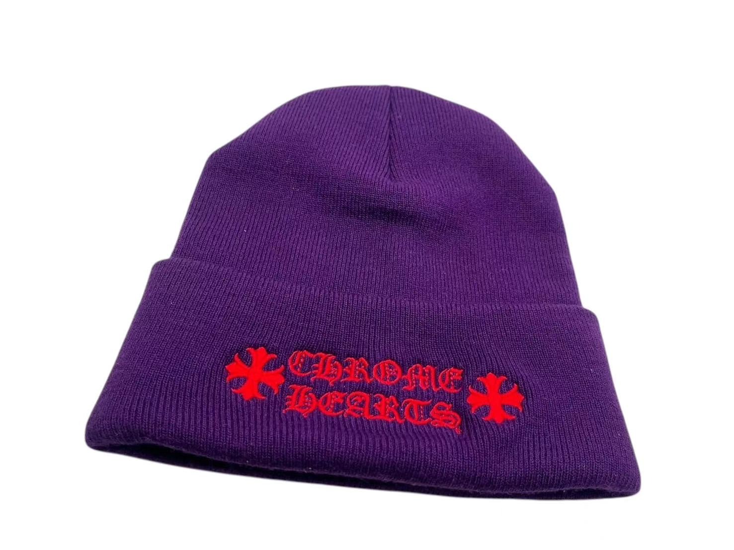 帽子 CHROME HEARTS CH Plus WOOL WATCH CAP Chrome Hearts Knit Cap Watch Cap Wool CH Plus