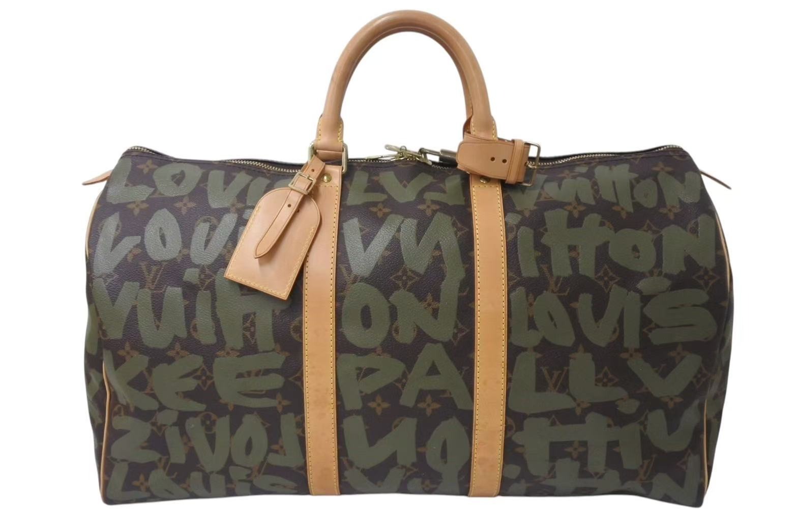 【激レアアイテム】　LV　ルイヴィトン　キーポル50　グラフィティー LOUIS VUITTON ルイヴィトン キーポル50 モノグラムグラフィティ