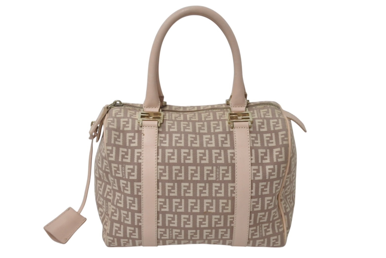 fendi　ズッキーノボストンバッグ　ジャンク品 FENDI(フェンディ) / ズッキーノ/ズッカ柄/ミニボストンバッグ