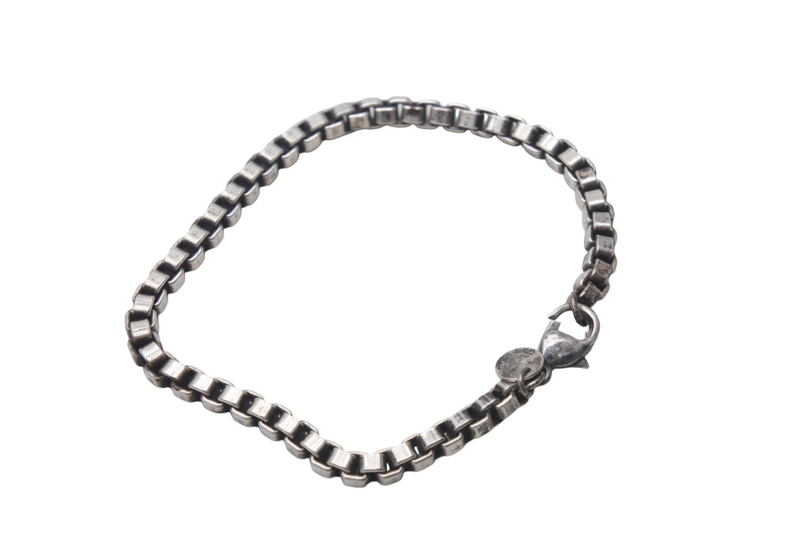 【美品】Tiffany & Co. SV925ベネチアンチェーンブレスレット 美品】TIFFANY&Co.ティファニー ベネチアン SV925 ブレスレット