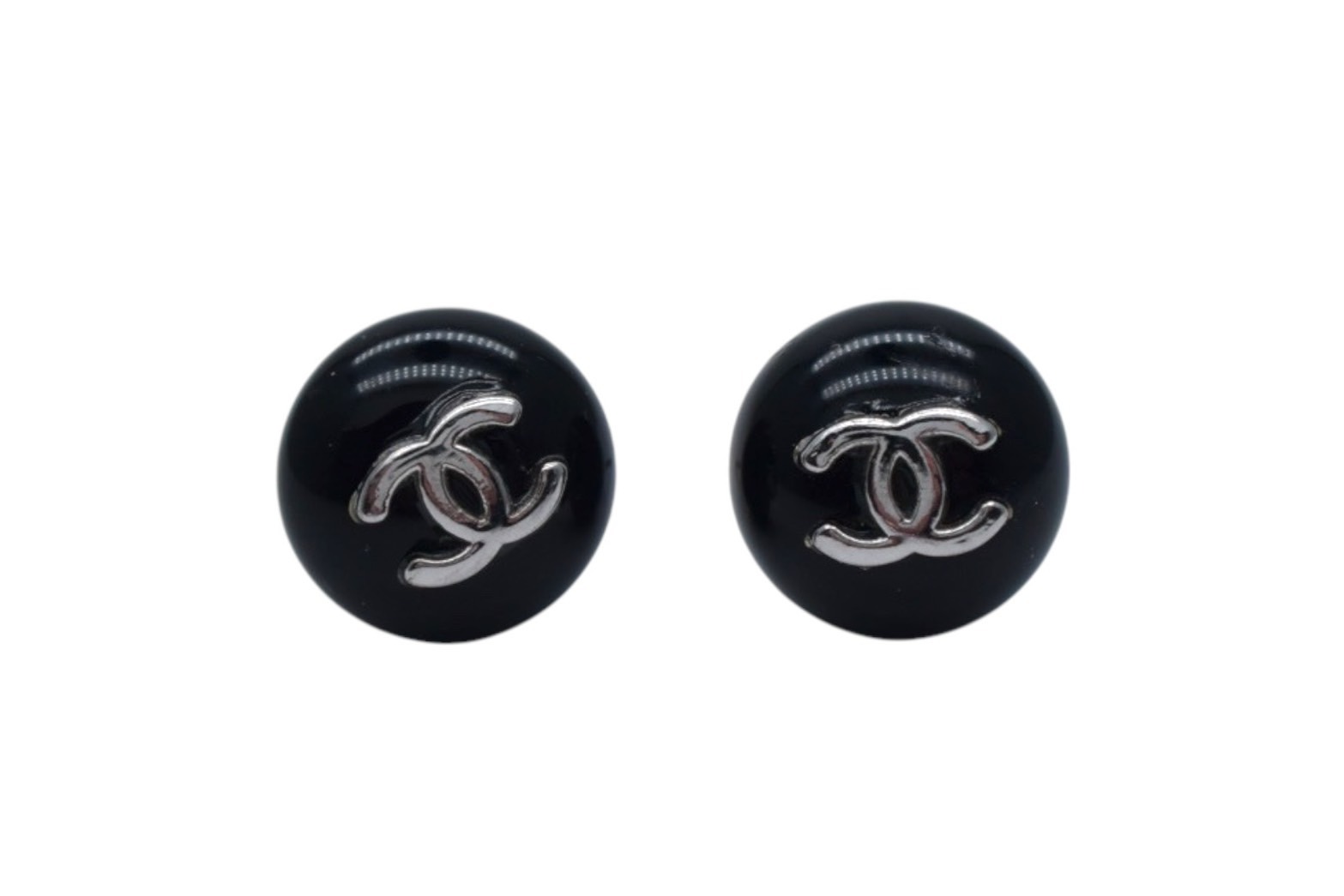 楽天市場】シャネル CHANEL ピアス ココマーク ブラックxゴールド