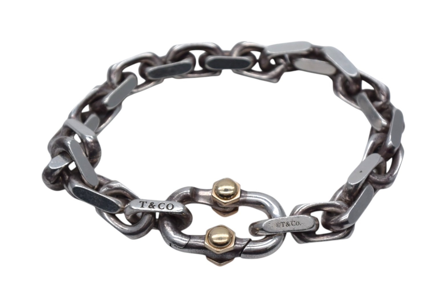 ティファニー インターロッキングサークルチェーンブレスレット シルバー 楽天市場】TIFFANY 1837 インターロッキング サークル チェーン