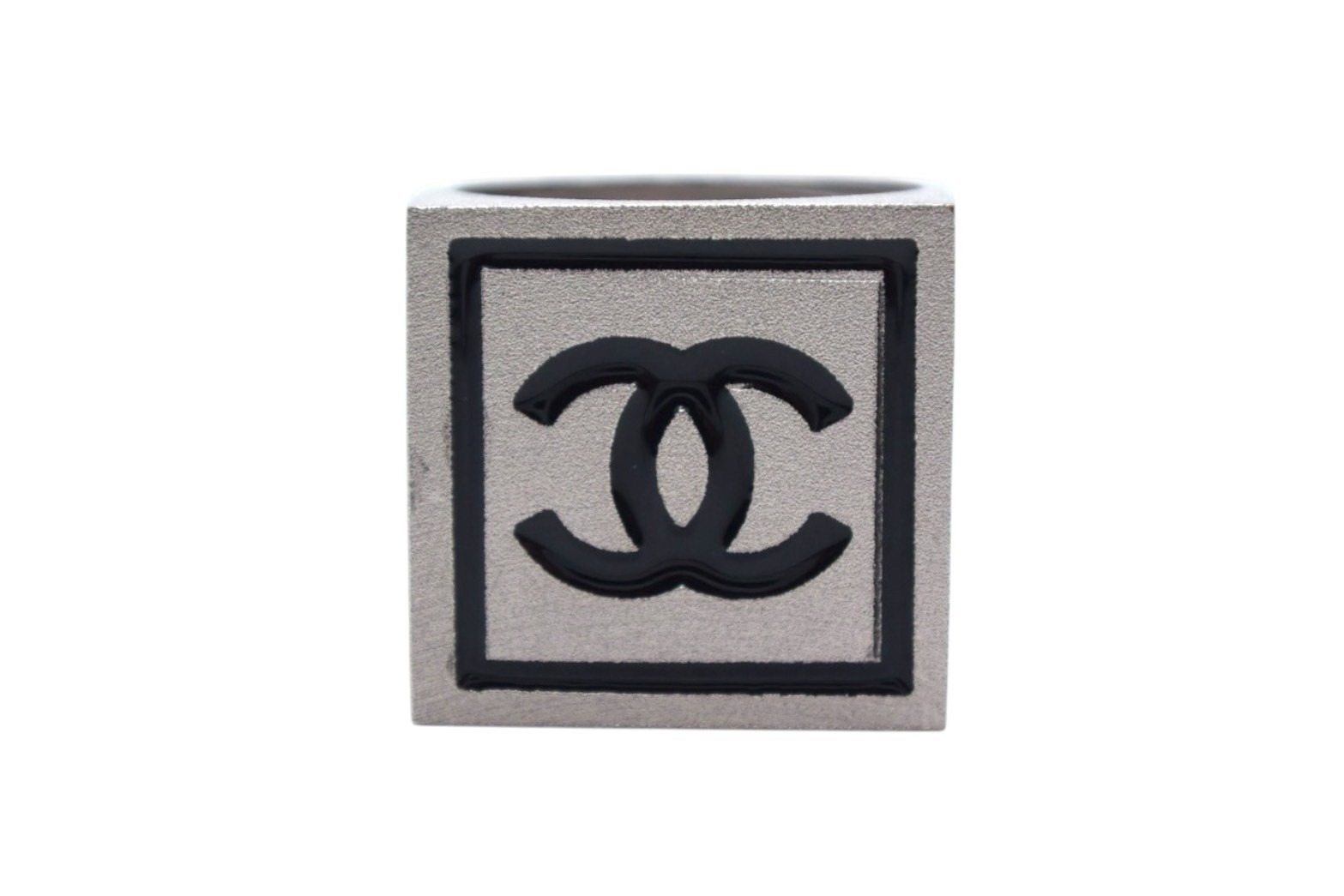 美品 廃盤 CHANEL シルバー925 スクエアワイドリング 指輪 楽天市場】CHANEL(シャネル) スクエアリング 12号 シルバー