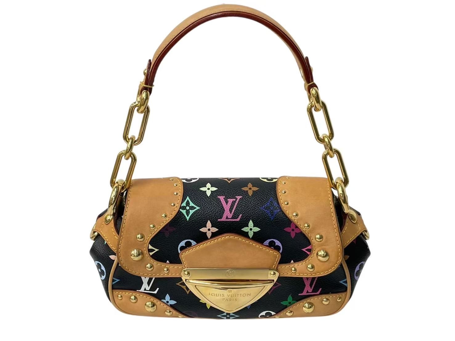 極美品 LOUIS VUITTON ハンドバッグ　バニティ　タッシリイエロー 3100314-225n-1.gif