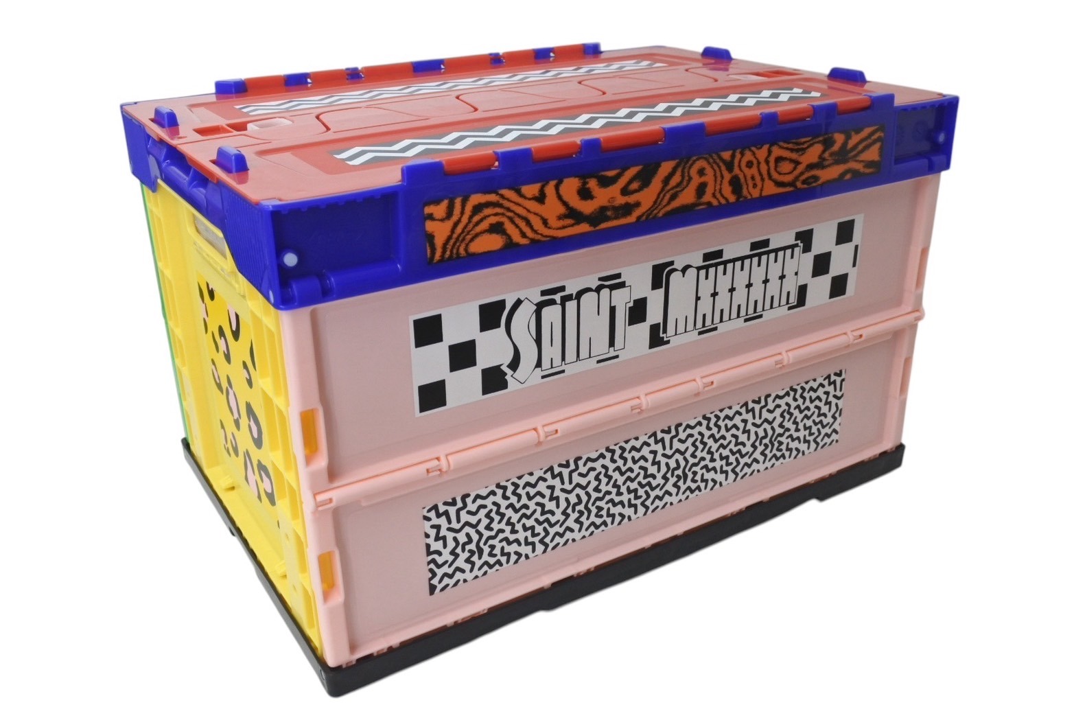 新品未使用 SAINT MICHAEL セントマイケル BOX/MULTI-2 折畳式収納ボックス SM-HR8-0000-085-MULTI-2 ホームグッズ 中古 4b000706｜Warashibe_Casanova