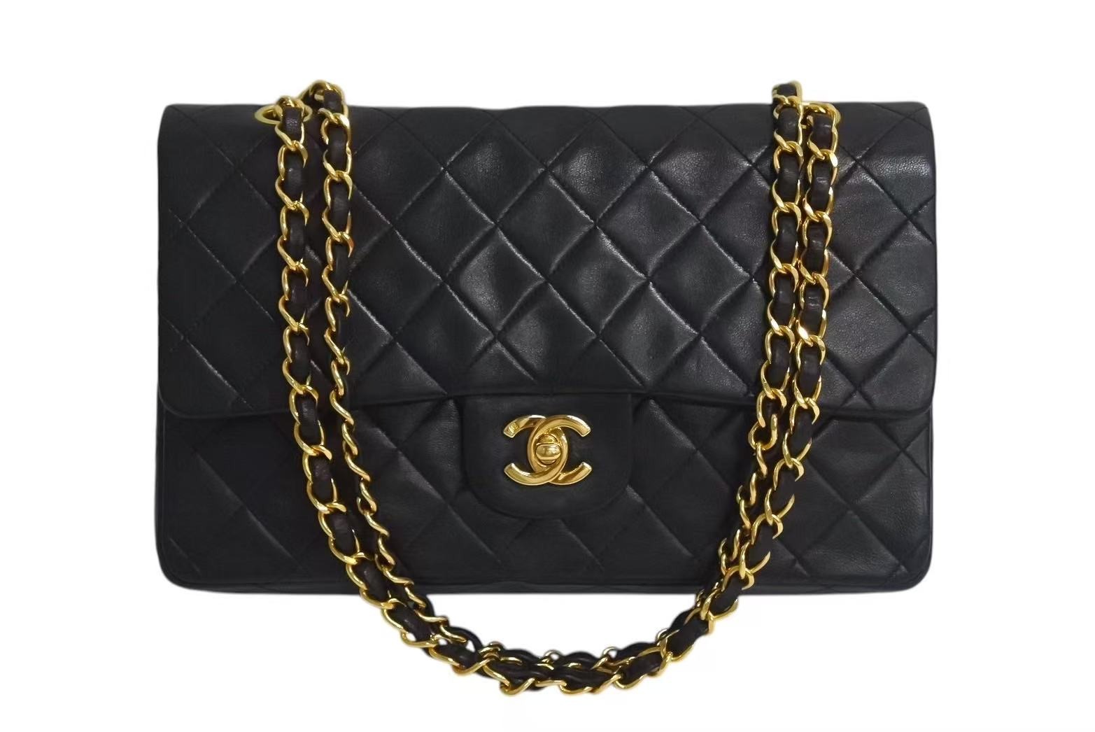 楽天市場】CHANEL シャネル マトラッセ25 Wフラップ Wチェーン