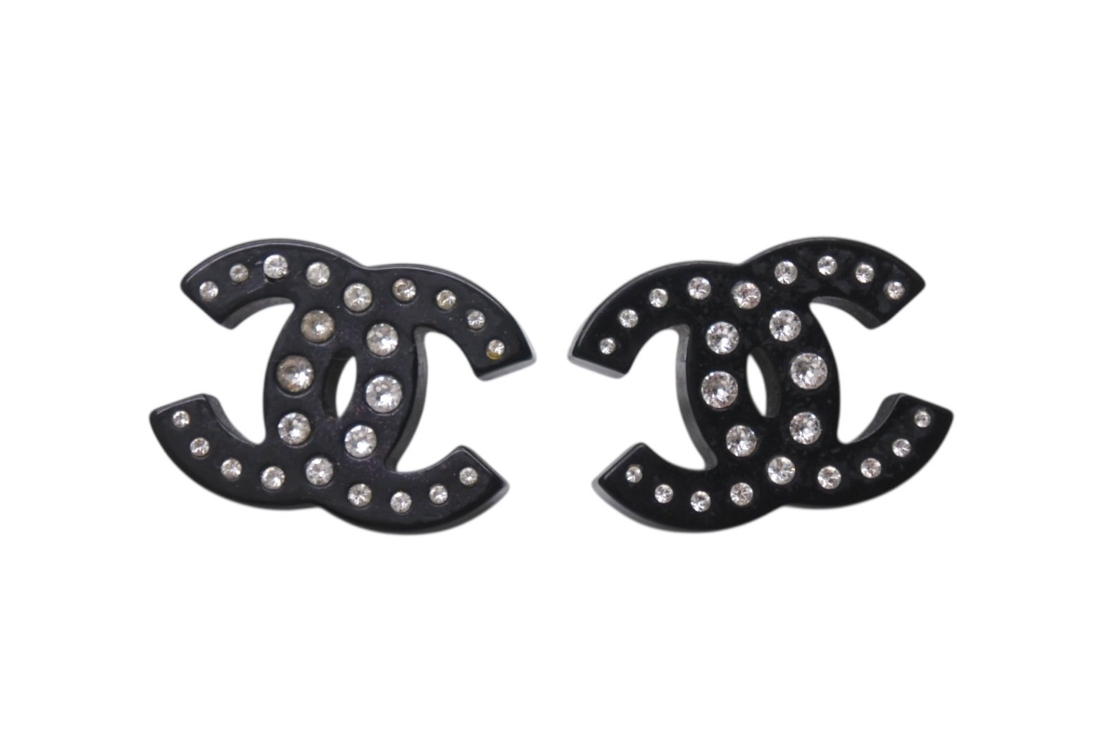 楽天市場】【中古】 シャネル ココマーク ピアス 05P 黒 シルバー 質屋