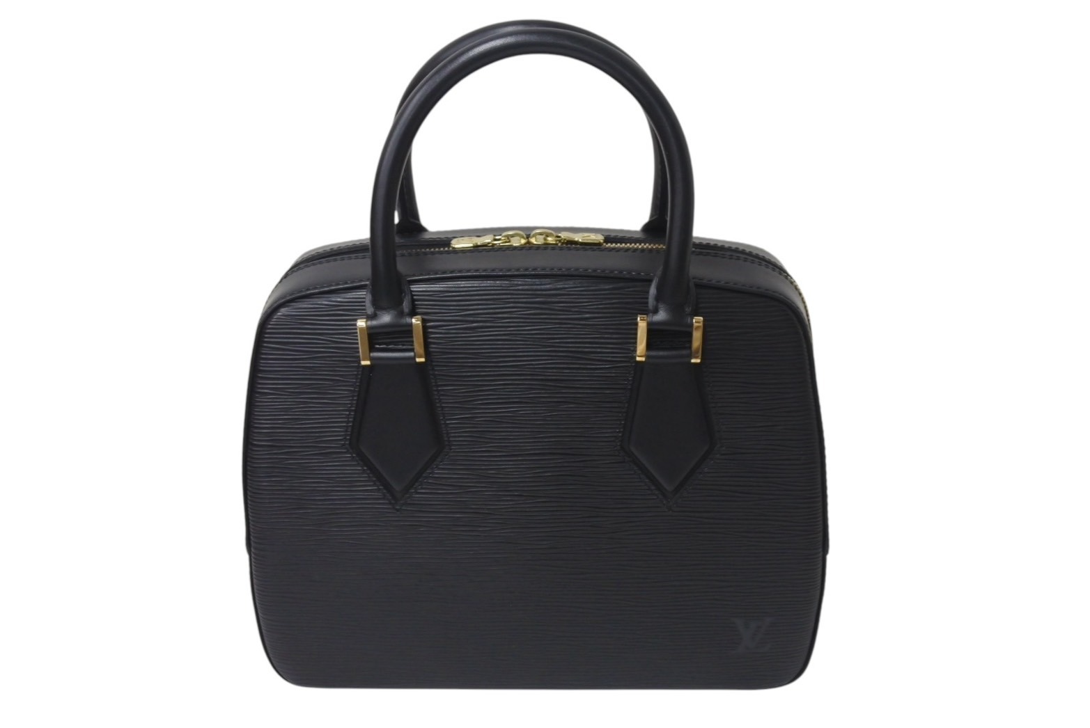 ルイヴィトン ハンドバッグ ジャスミン エピ　ノワール　レザー ロゴ刻印　黒 LOUIS VUITTON - ルイヴィトン ハンドバッグ ジャスミン エピ