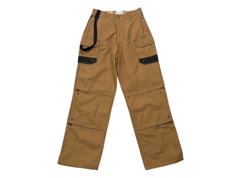 STATE PROPERTY x ROCAWEAR ステイトプロパティ ロカウェア カーゴパンツ ワーク ブラウン サイズ34 美品 中古 4b000222|Warashibe_Casanova