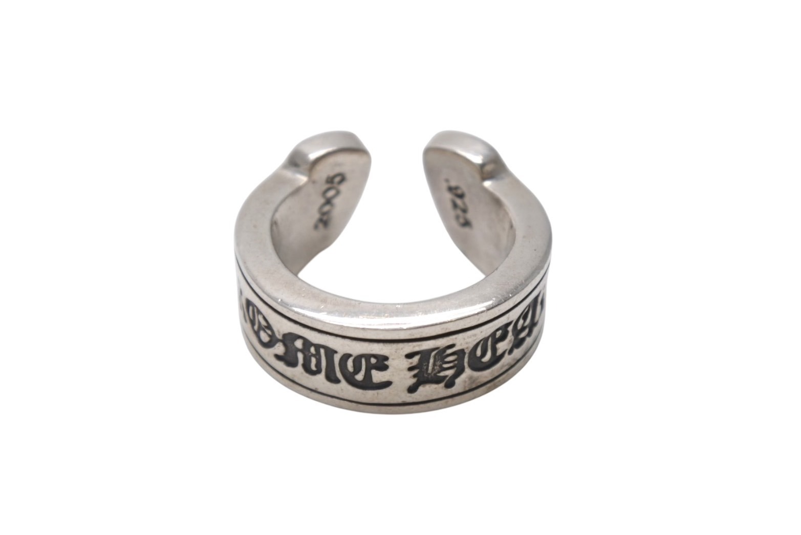 クロムハーツChrome Hearts 20号 リング指輪 十字 刻印 2002 クロムハーツChrome Hearts 20号 リング指輪 十字 刻印 2002