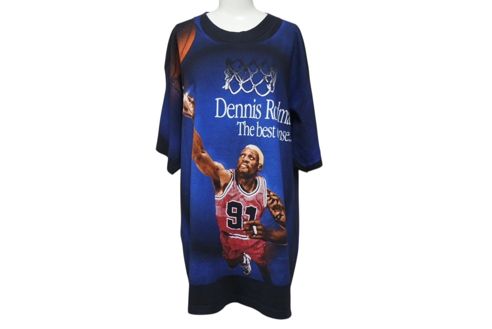 RODMAN グラフィックTシャツ Lサイズ USA製 Dennis Rodman Print Tee Shirts Made In USA 🇺🇸 Size M M〜L