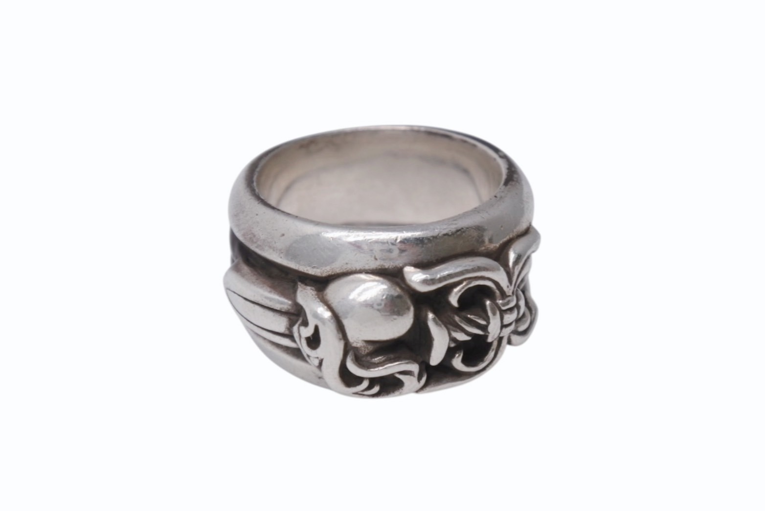 CHROME HEARTS シルバーリング 14.5号　保証書あり CHROME HEARTS シルバーリング 14.5号保証書あり