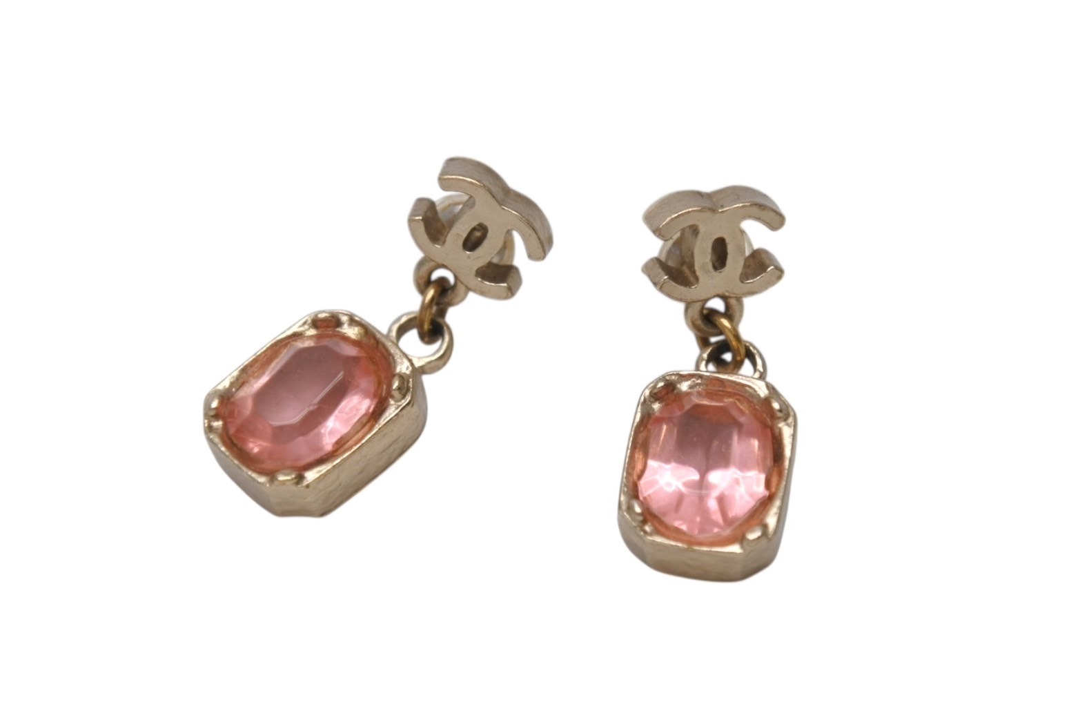 楽天市場】CHANEL シャネル ピアス ココマーク ラインストーン 06A