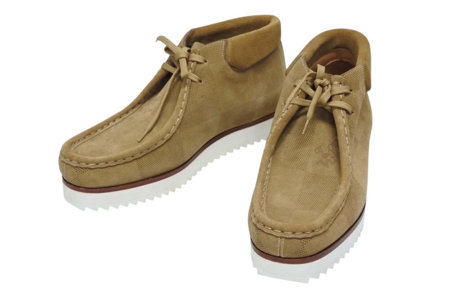 楽天市場】ルイ ヴィトン × NIGO ダミエ LV モッズライン ブーツ