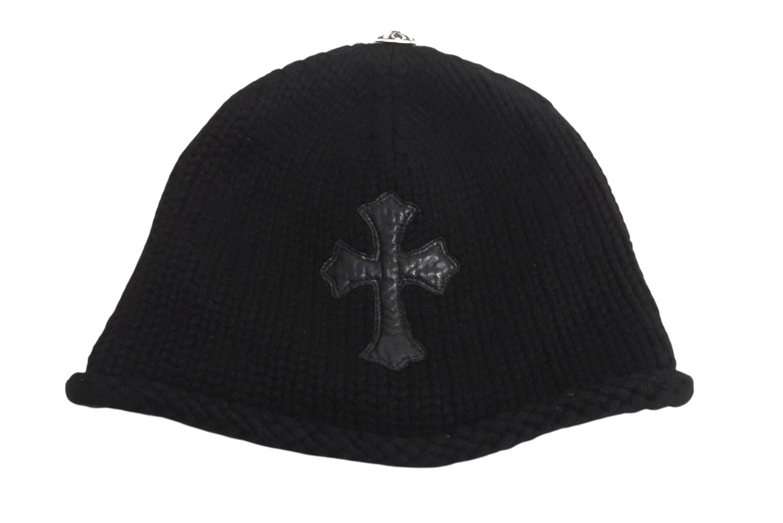 CHROME HEARTS クロムハーツ／クロスパッチ付カシミヤニット帽／シルバ 楽天市場】クロムハーツ Chrome Hearts ハット カシミア