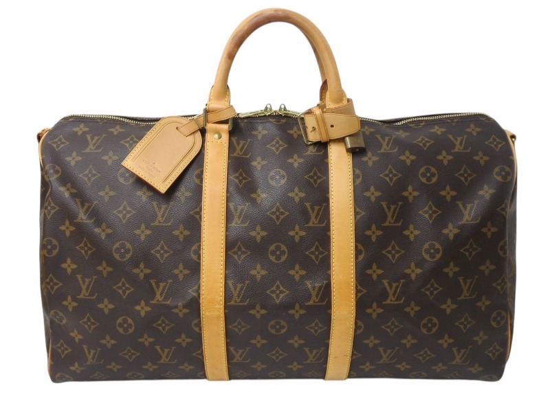 の*ん様 ◆正規品◆LOUISVUITTON ルイヴィトン　モノグラム　キーポル キーポル・バンドリエール 50 モノグラム・エクリプス｜ルイ