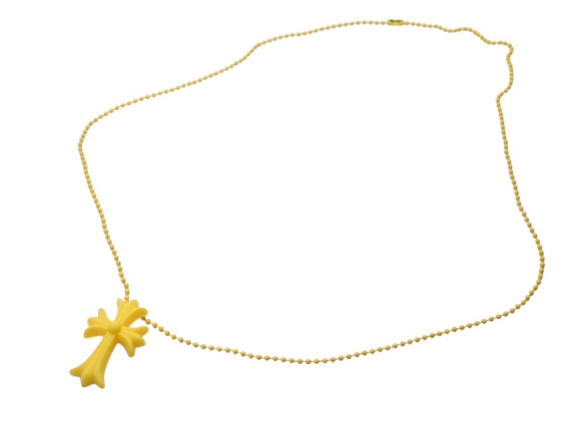 新品同様 クロムハーツChrome Hearts 南京錠ラバーネックレス 000000024639_1_P7SpBmj.jpg