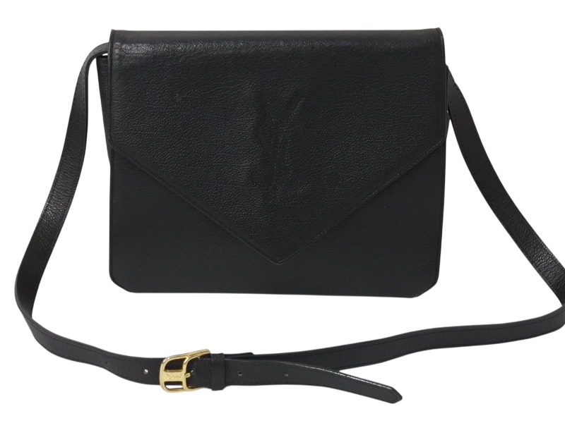 イヴサンローラン　YSL バック　モンバサ　黒 レザー スタッズ　トムフォード 私の愛用品 (6) YSL rive gaucheの銘品鞄Mombasa | Navy Circle