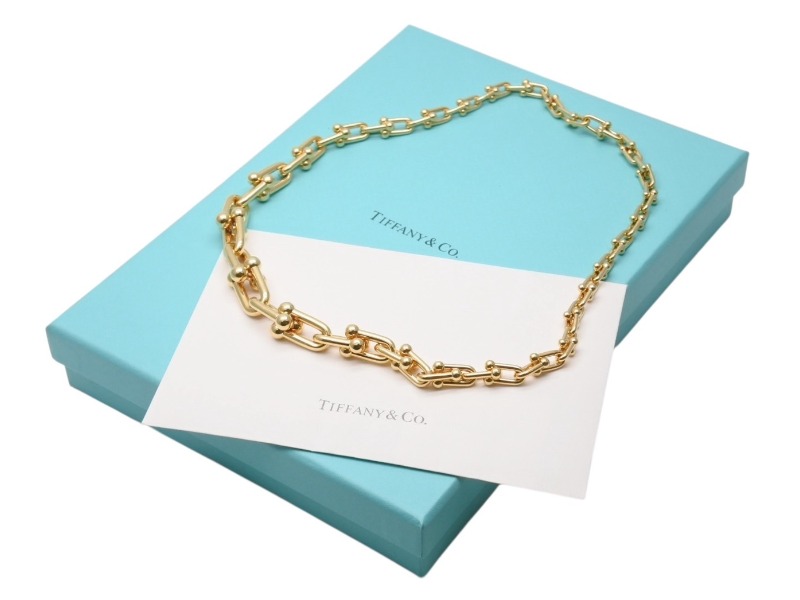 専用TIFFANY & Co (ティファニー)18KYG ハードウェア パーツ TIFFANY&Co. ティファニー ハードウェア ダブルリンク
