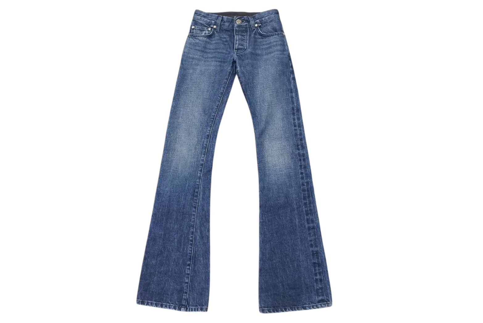 CHROME HEARTS チノパン　パンツ　デニム　ホースシュー　DENIM CHROME HEARTS クロムハーツ デニムパンツ リーバイス サイズ:33