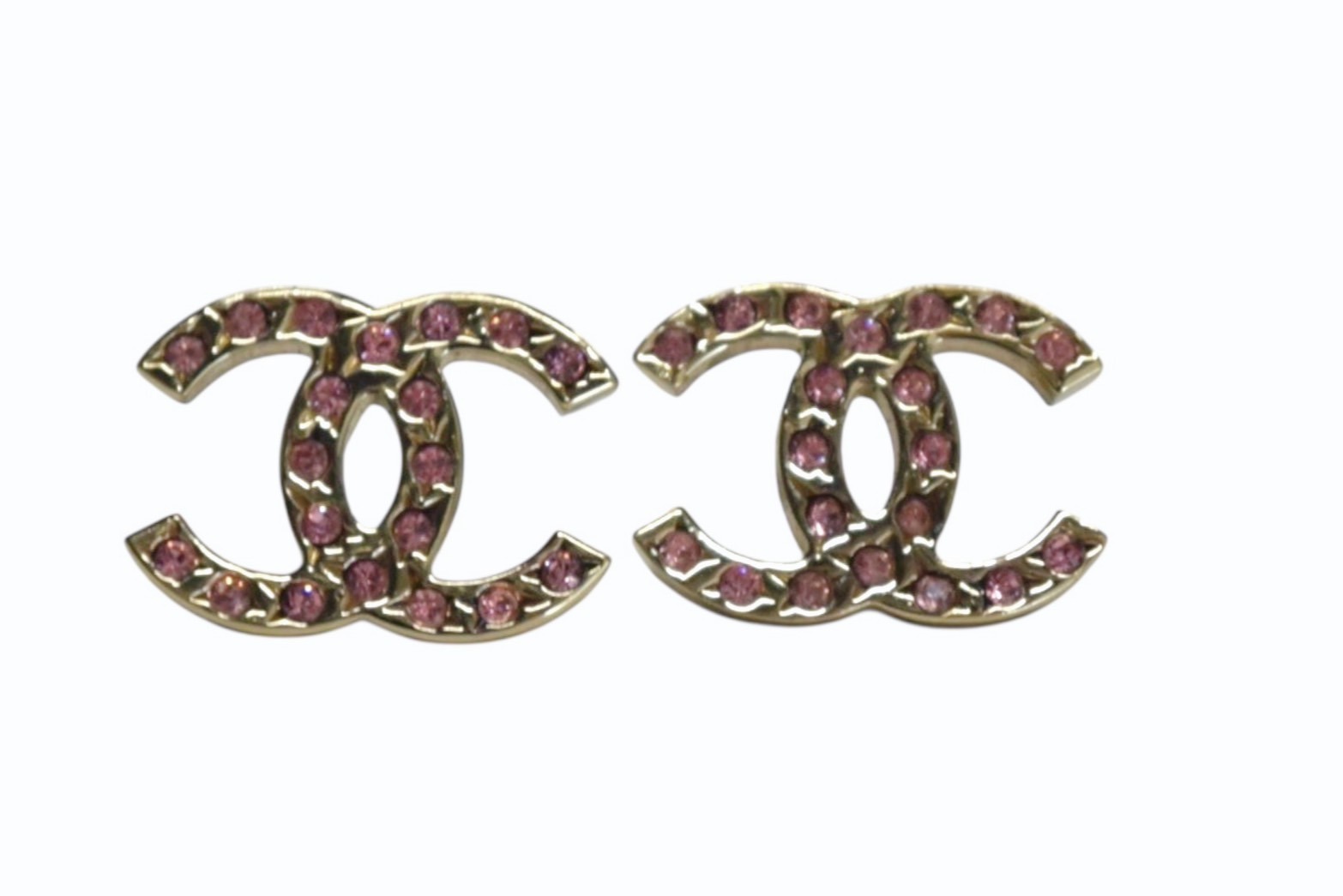 楽天市場】美品 CHANEL シャネル ピアス ココマーク ピンク