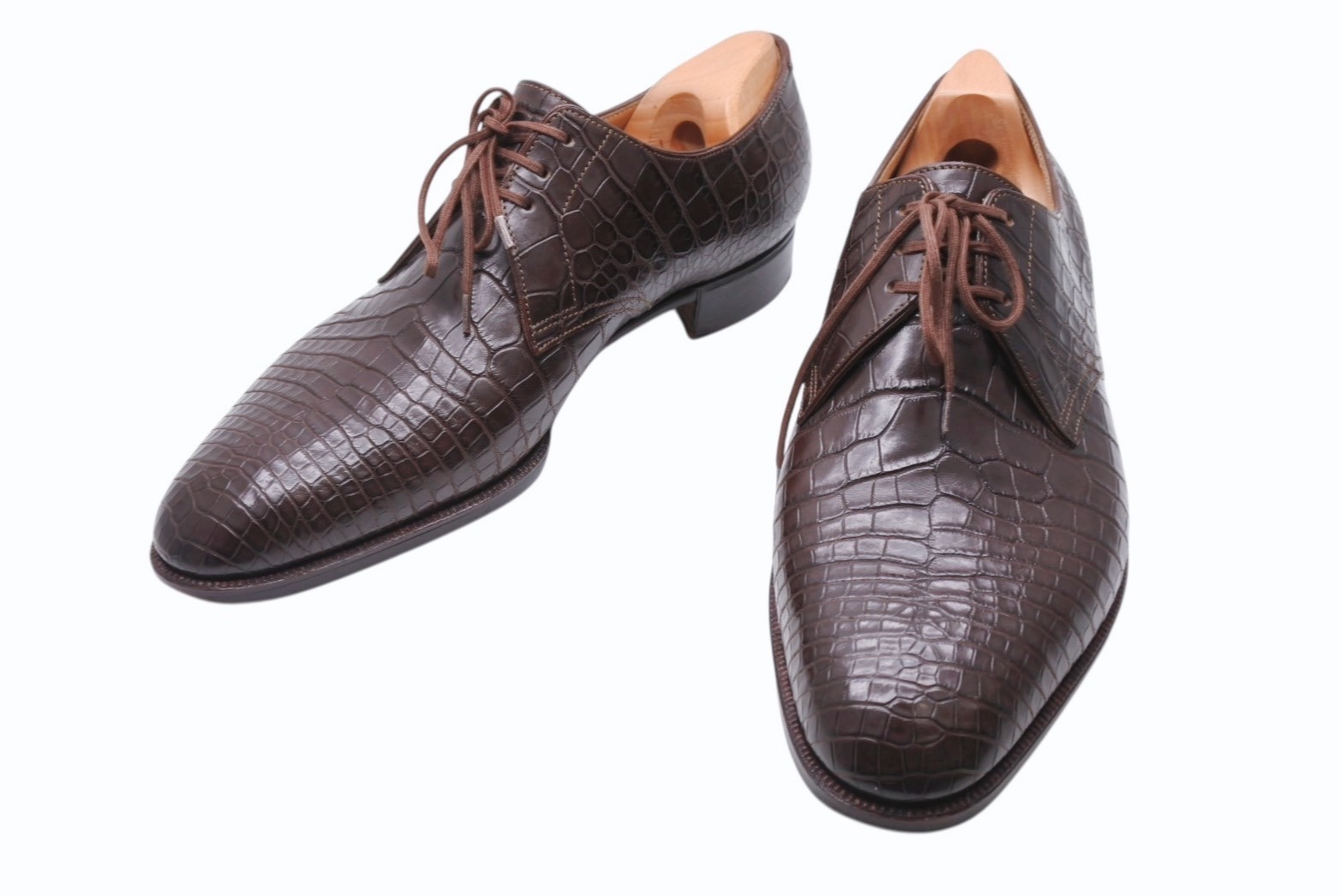 ★希少!!美品★JOHN LOBB ジョンロブ◆ダービー DARBY 7E ラスト8695 アルディラ (ライトブラウン) メダリオン ビジネス 靴◆T-2 ☆廃盤レア☆ ジョンロブ ダービー DARBY 8695ラスト サイズ9.5E