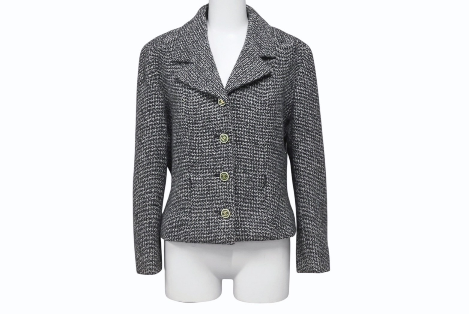 楽天市場】極美品 CHANEL シャネル ツイード ジャケット マルチカラー