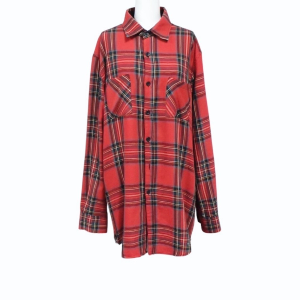 楽天市場】FEAR OF GOD - DENIM COLLARED FLANNEL FIFTH COLLECTION