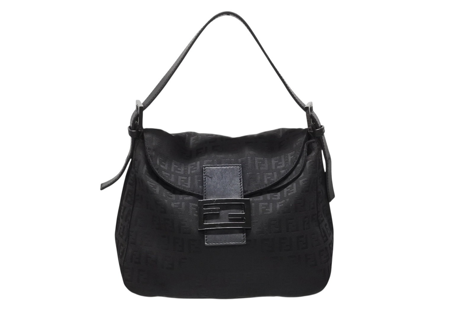 希少！FENDI ミニクロワッサン ミニマンマバケット　ビーズ　レザー　超美品✨ 希少！FENDI ミニクロワッサン ミニマンマバケット ビーズ