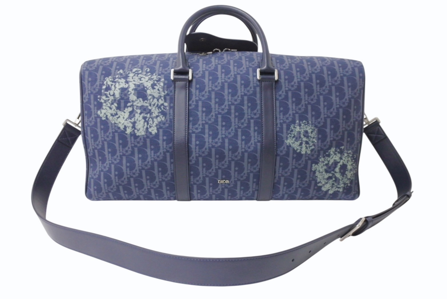 ディオールオム・オブリーク柄 レザー×ナイロン 2WAYケース、バッグ(GK付) Dior - ディオール Dior オブリーク ストラップポーチ