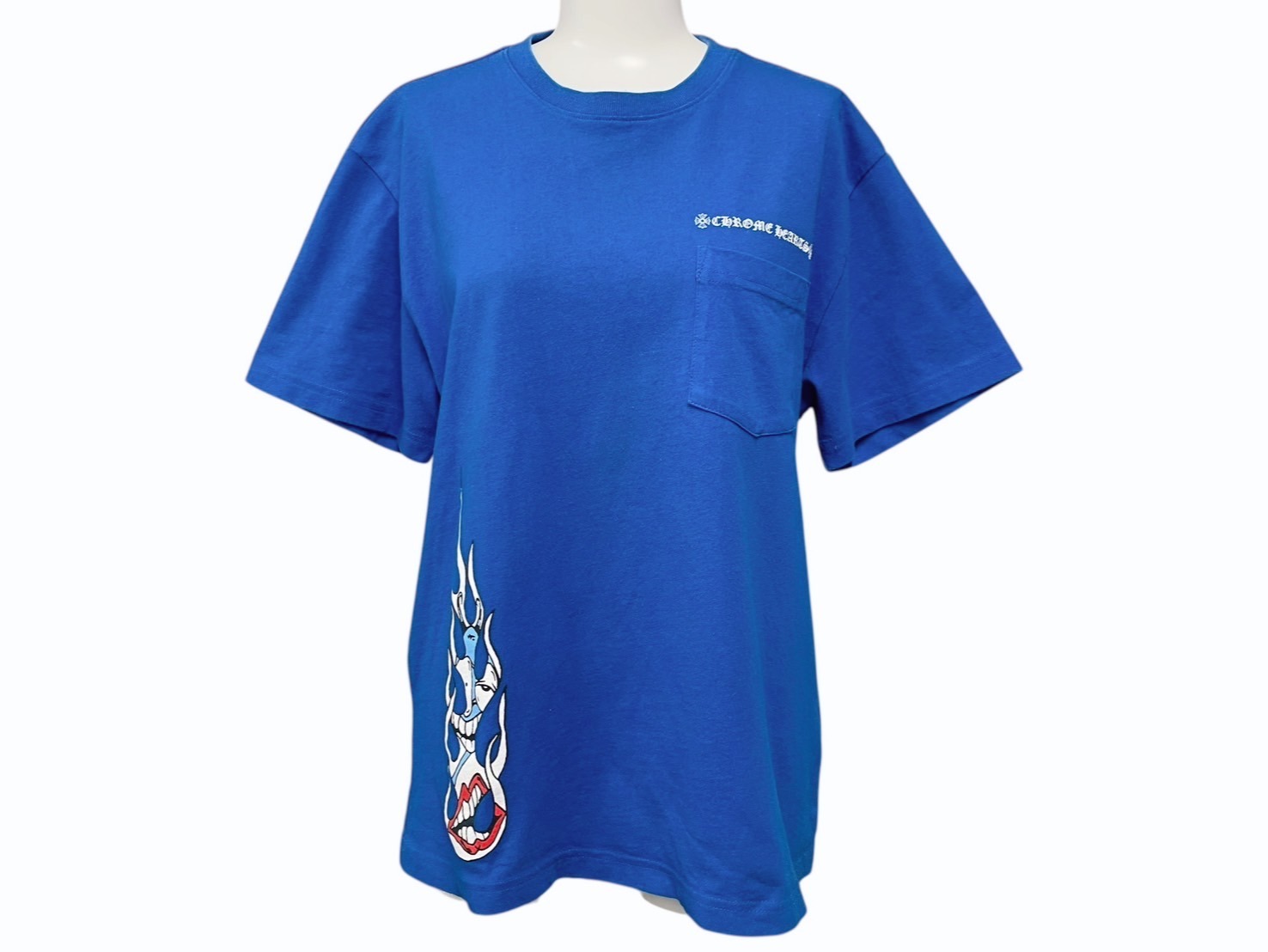 希少♪CH◆ Matty Boy SPACE ロゴ ブルー Ｔシャツ Chrome Hearts Matty Boy Space Tee Blue Size XL Brand New | eBay