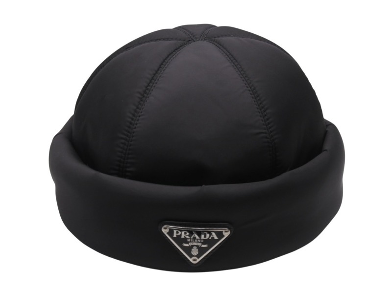 楽天市場】プラダ （PRADA） CAPPELLI ナイロン フライトキャップ