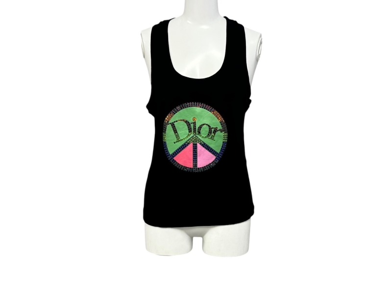 限定セール　美品　ヴィンテージ　ディオール　タンクトップ　ブラック 限定セール 美品 ヴィンテージ ディオール タンクトップ ブラック 楽天