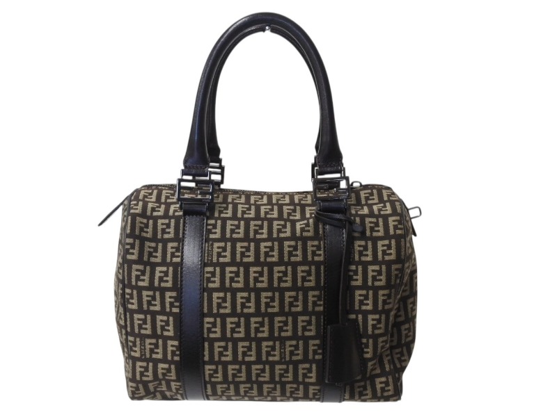 FENDI ズッキーノ柄ミニハンドバッグ フェンディ ズッキーノ ミニハンドバッグ - メルカリ