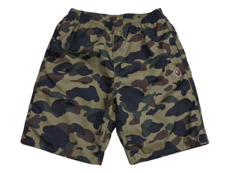室内試着のみ APE エイプ 1st CAMO チャンピオンロゴ ショーツ 室内試着のみ APE エイプ 1st CAMO チャンピオンロゴ ショーツ