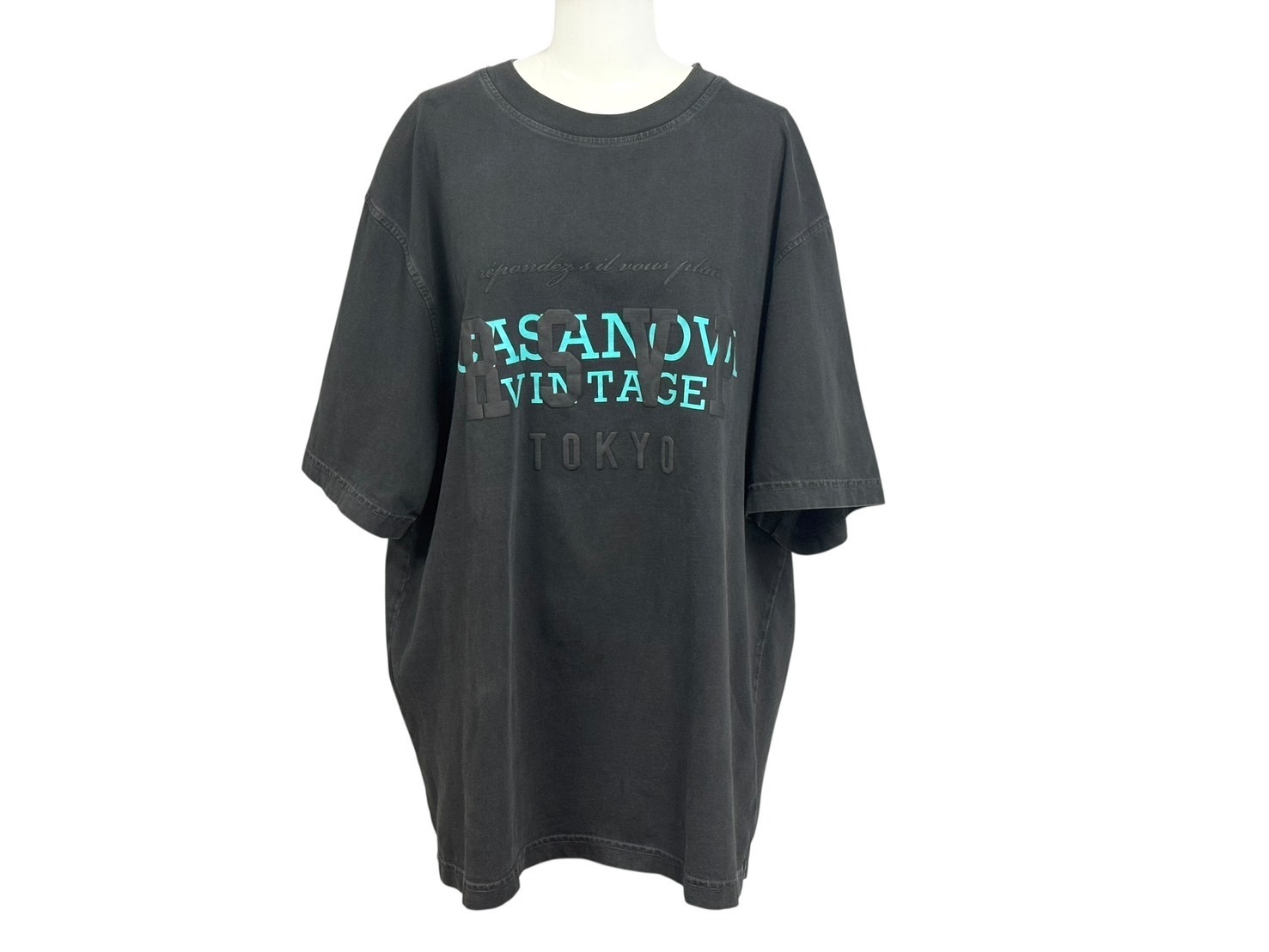RSVP Gallery × Casanova Vintage コラボ 半袖Ｔシャツ 15周年記念 コットン ブラック サイズL 美品 中古 4c072406