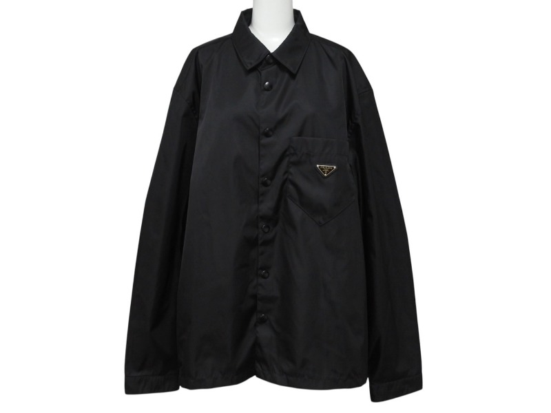 楽天市場】PRADA プラダ 長袖シャツ メンズ トップス 胸ポケット